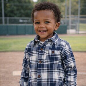 Zara Plaid Button Down